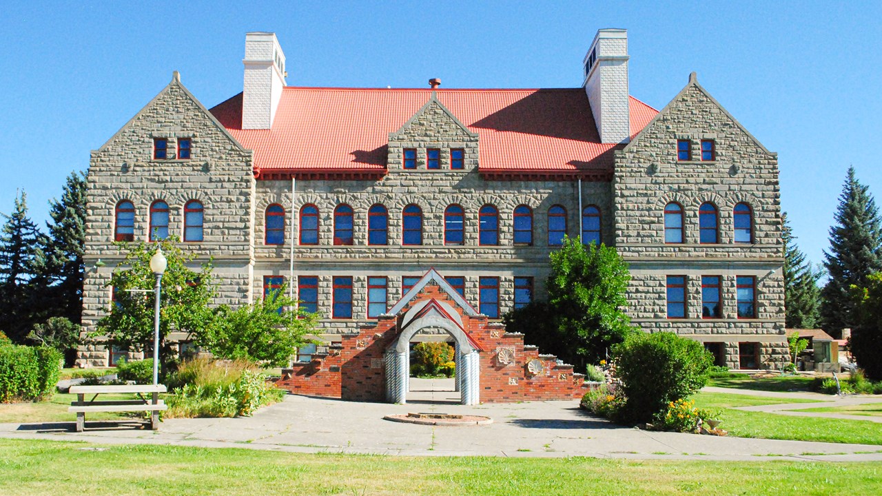 The Square's historic building