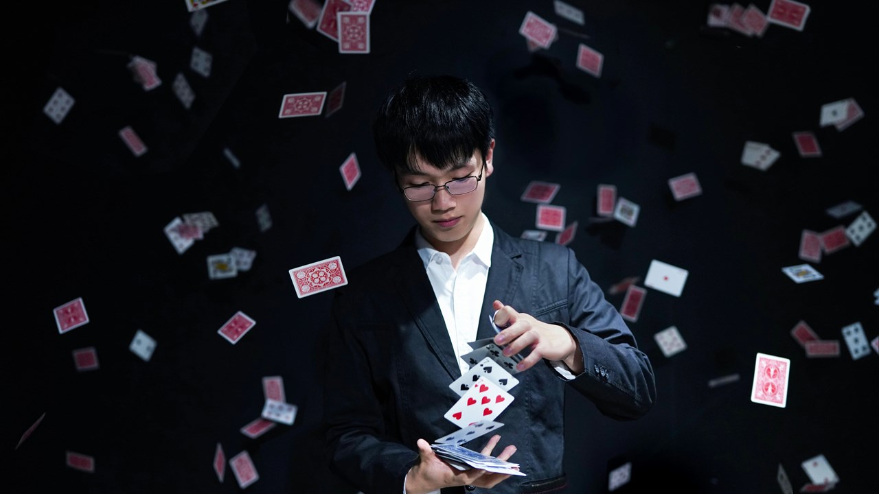 Card Tricks are a staple of our curriculum