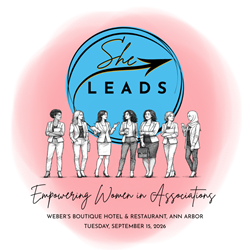 She Leads and Meetings & Education Digital Registration Sponsor
