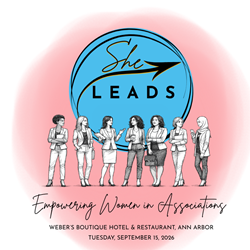 She Leads and Meetings & Education Photography Services Sponsor (available when sponsoring both)