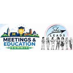 She Leads and Meetings & Education Summit Lanyard Sponsor