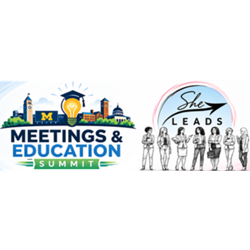 She Leads and Meetings & Education Photography Services Sponsor