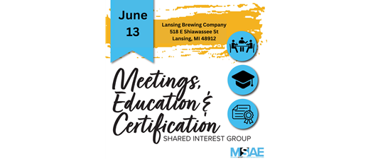 2023 Meetings, Education and Certification (MEC) SIG