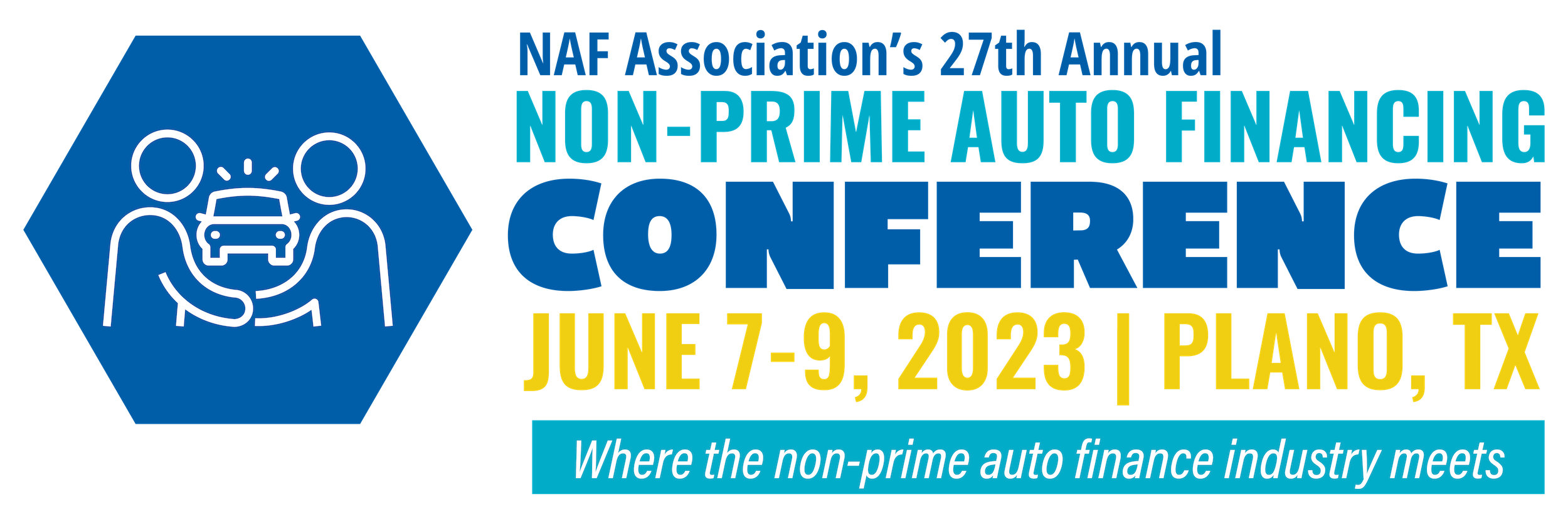 2023 Annual NonPrime Auto FInancing Conference Registration Now Open