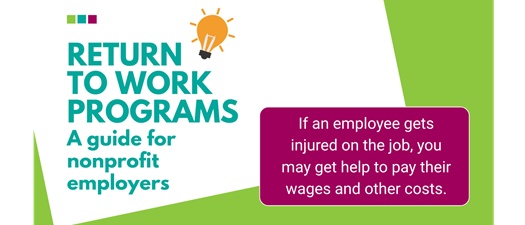 Online: Return-to-Work Programs: A Guide for Nonprofit Employers