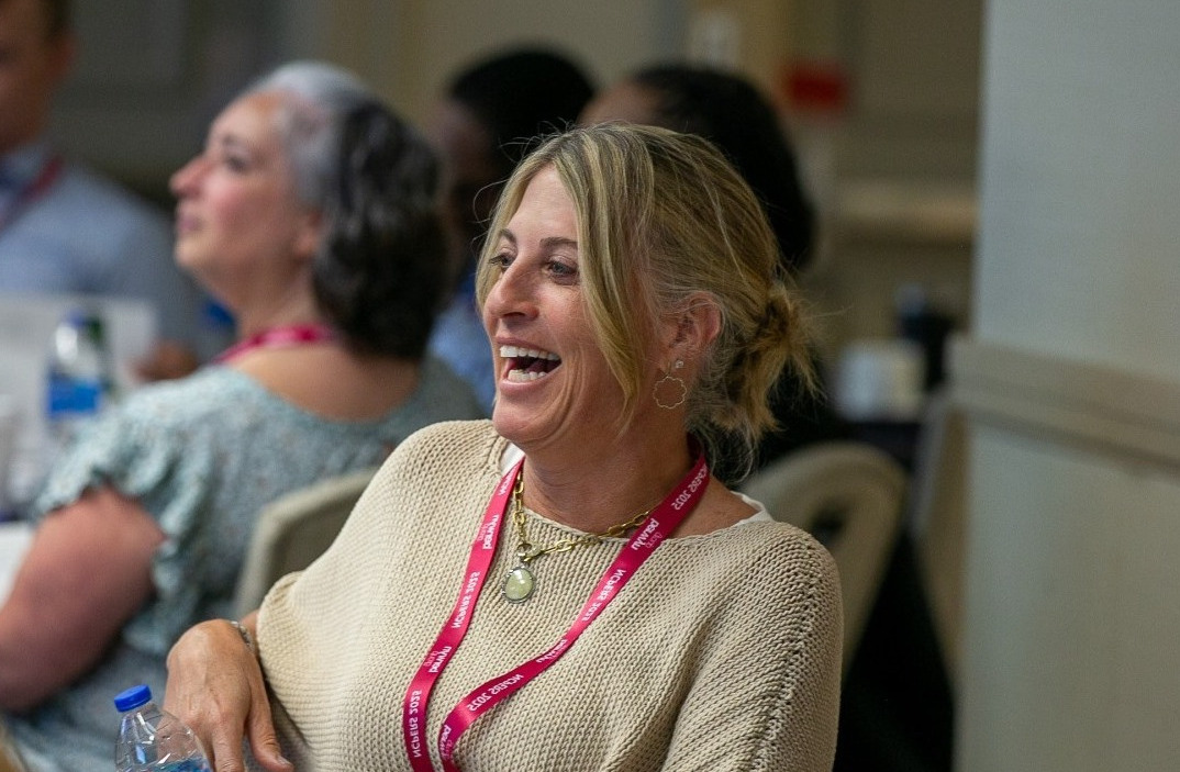 Attendees laugh at NCPERS Trustee Essentials Training, Denver 2025