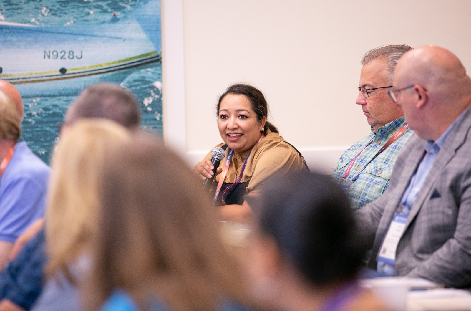 Attendees laugh at NCPERS Trustee Essentials Training, Denver 2025