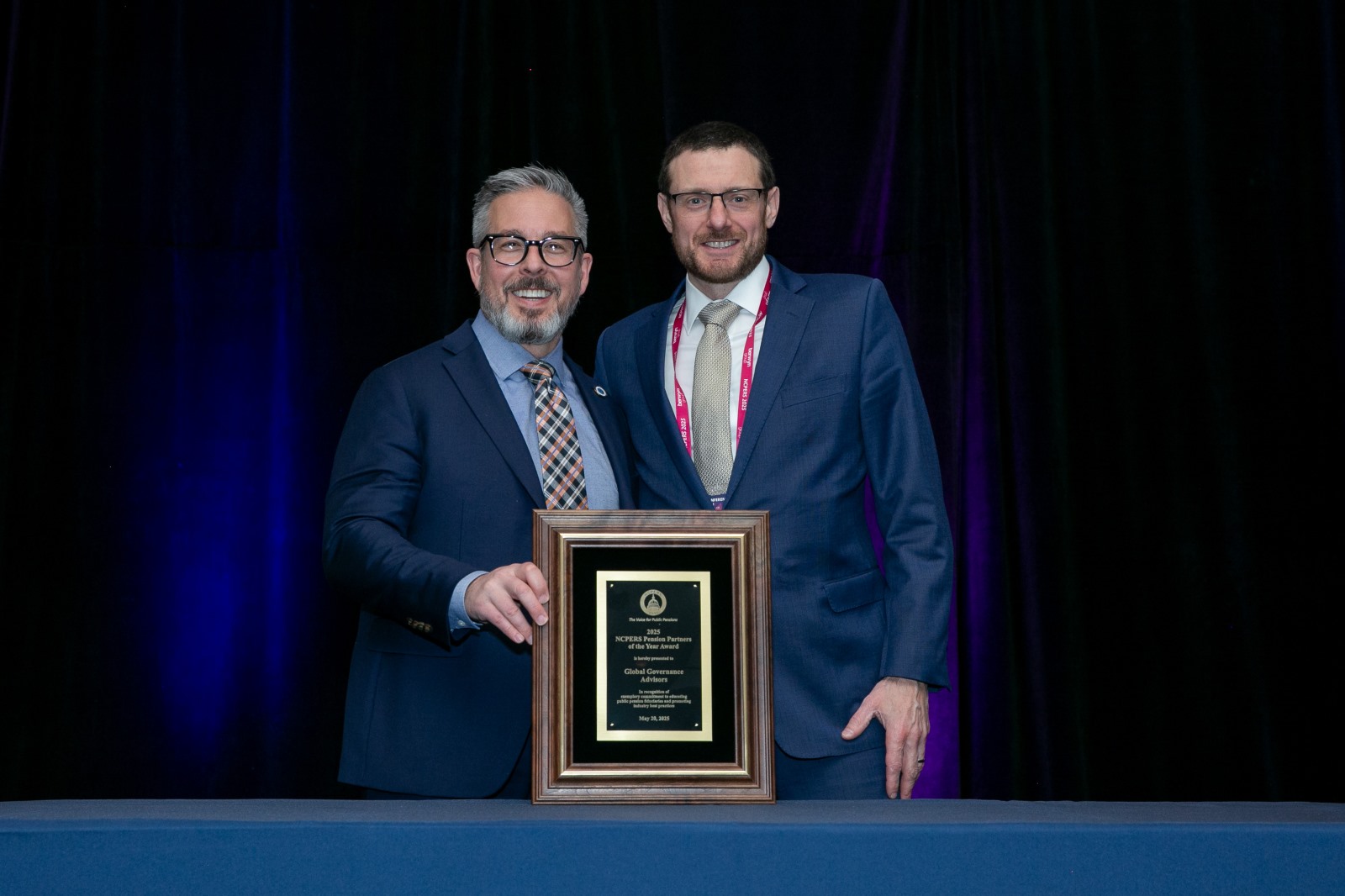 GGA Accepts 2025 Pension Partner of the Year Award