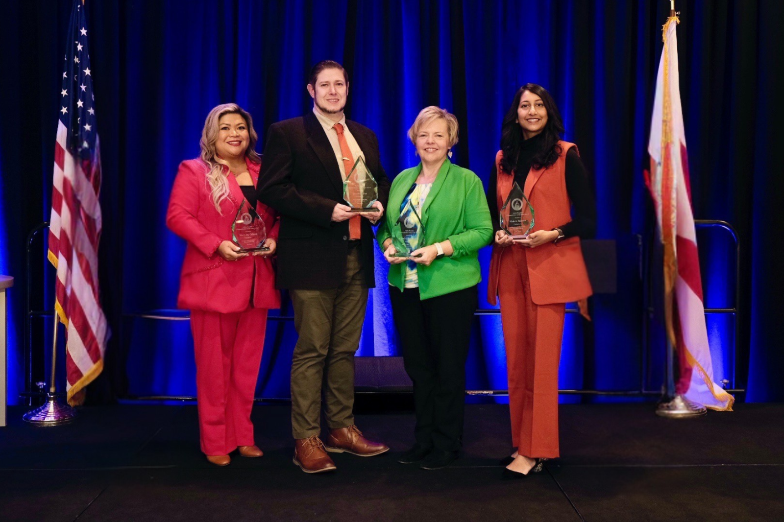 Recipients of the 2024 Public Pension Communicator of the Year Award