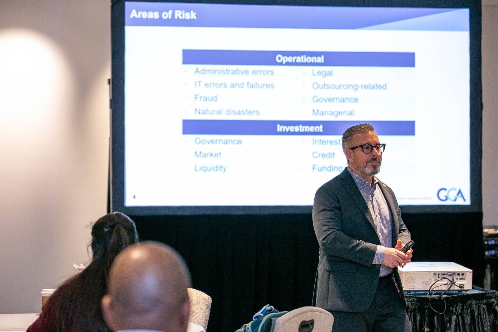 GGA Faculty teach advanced trustees and plan staff.