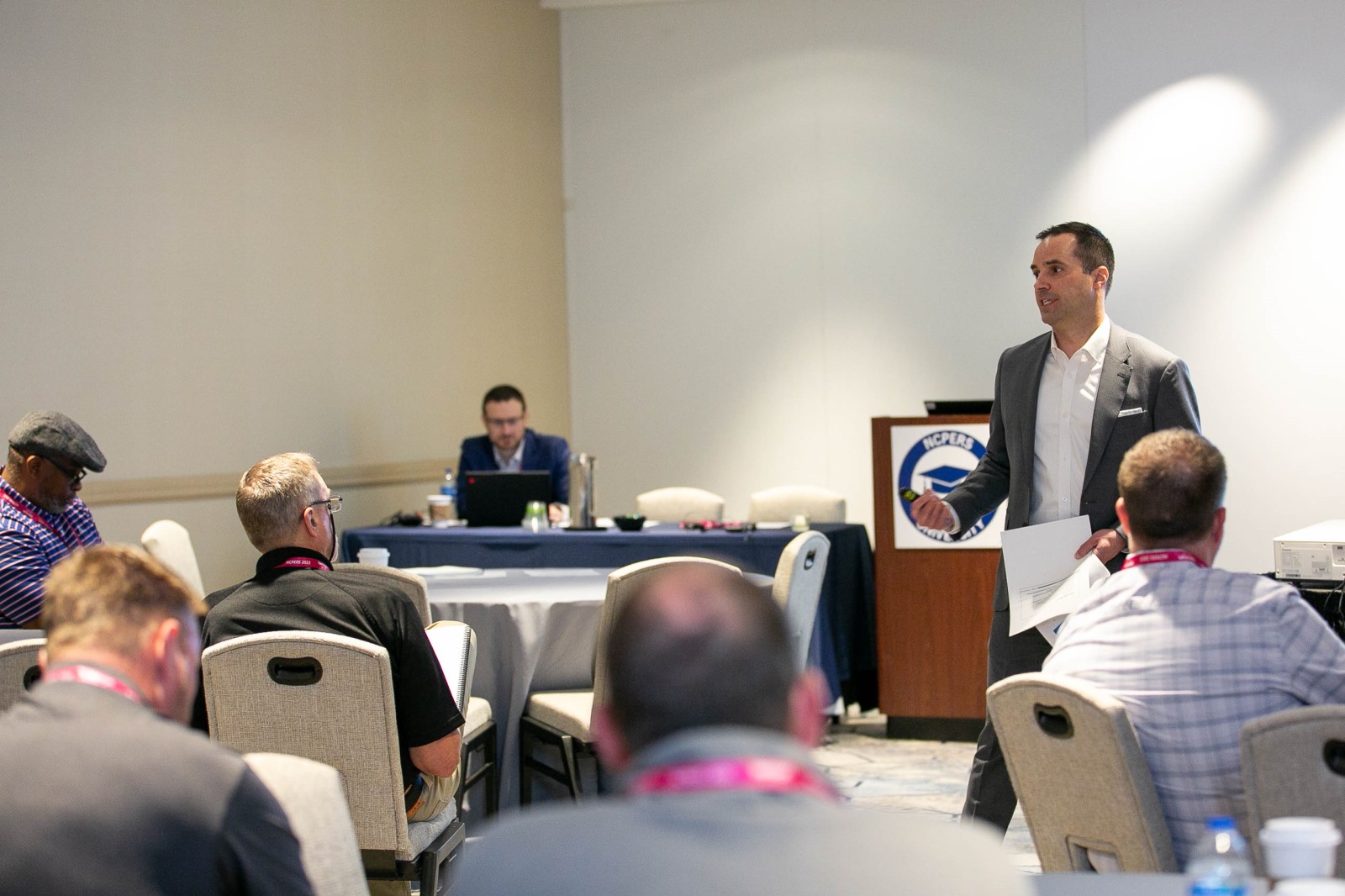 Instructors lead a classroom in Denver, 2025