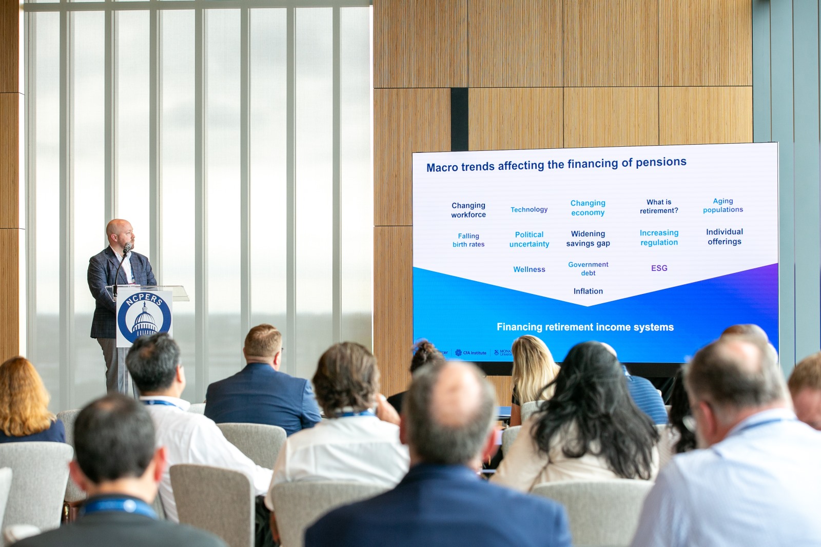 Lecture at NCPERS 2025 Public Pension Funding Forum