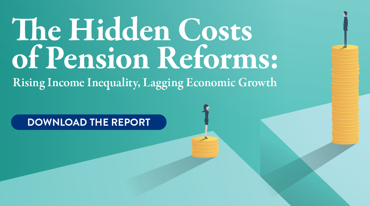 NCPERS Study: Reduced Pension Access Drives Income Inequality, Dampens Economic Growth