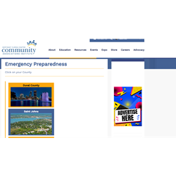 2027 Website add on right side of websits pages One Quarter (3 Months)