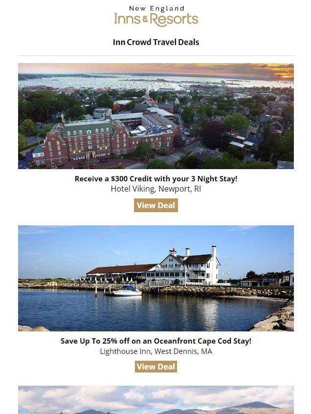 Sample Inn Crowd Newsletter