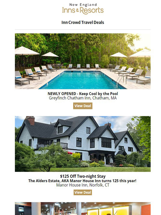 Sample Inn Crowd Newsletter