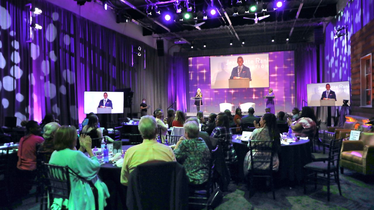 Emceeing for JRF nationally simulcast event