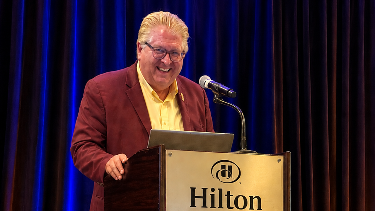 Master of Ceremonies and Keynote for a group of 1000 trade professionals