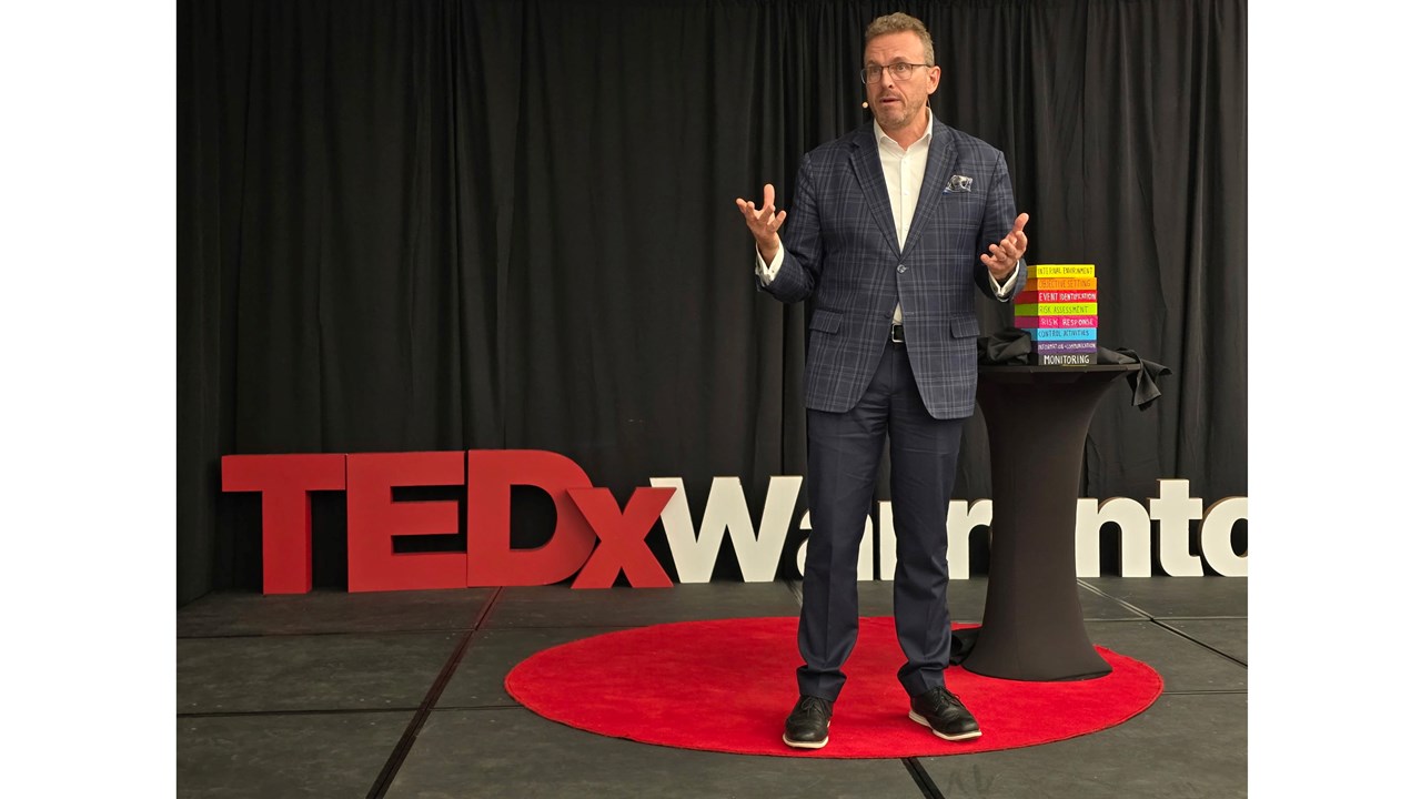 TEDx speaker - "Gamification of Risk"