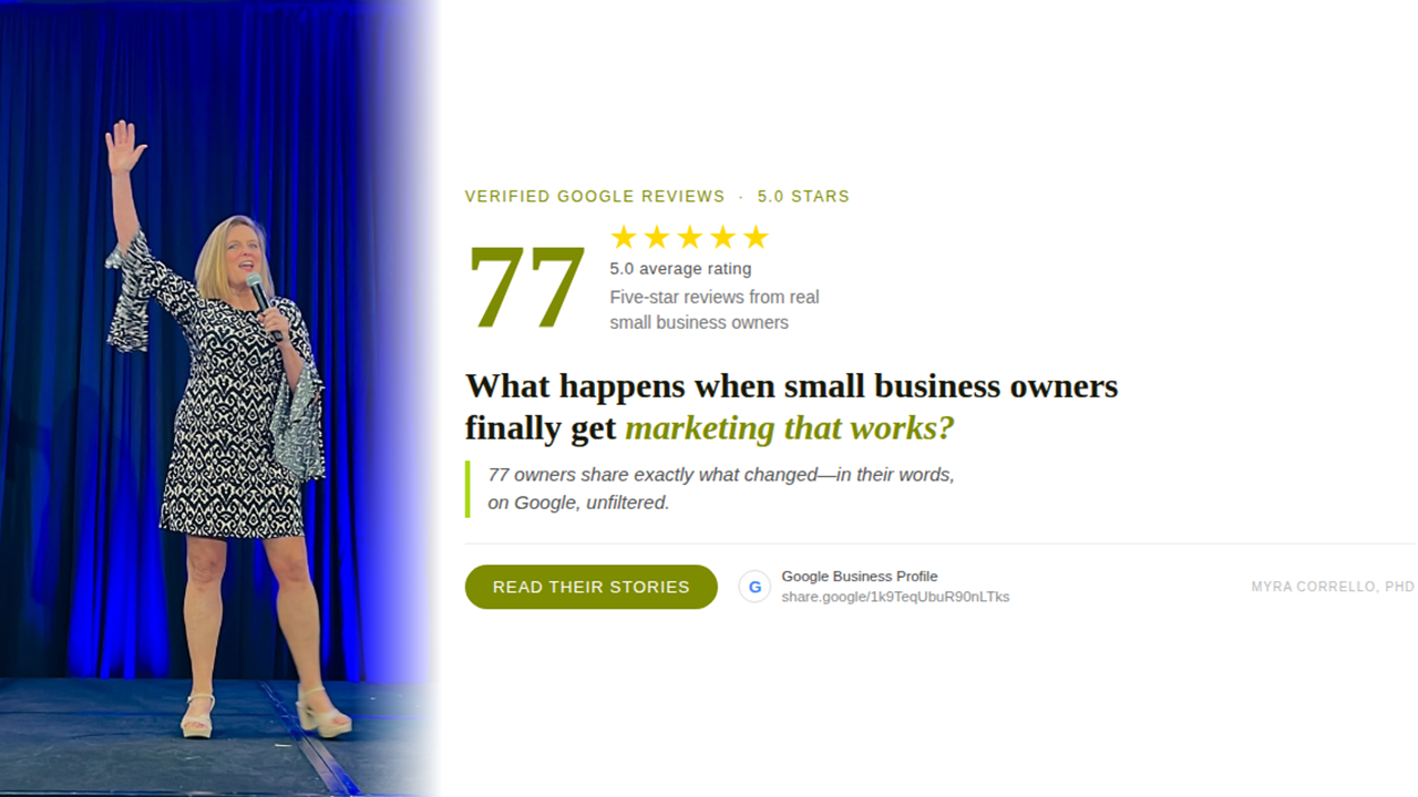 Myra's Reviews On Google: https://share.google/1k9TeqUbuR90nLTks