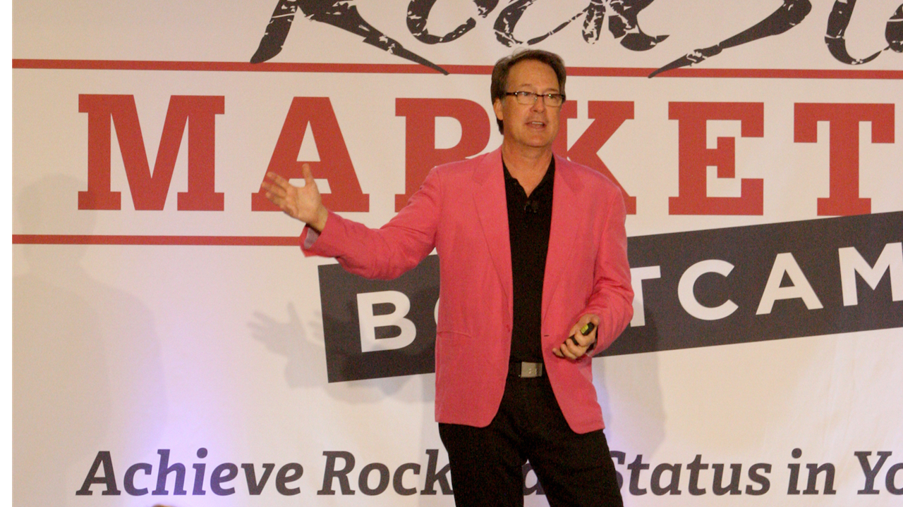 Craig on his RockStar Marketing Stage