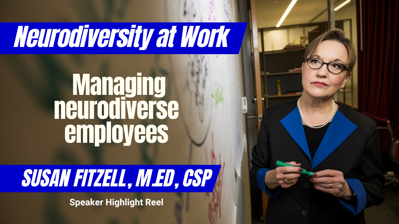  Neurodiversity at Work - Managing neurodiverse employees SHOWCASE