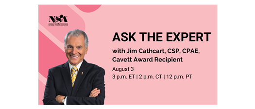 Ask The Expert: Jim Cathcart, CSP, CPAE, Cavett Award Recipient