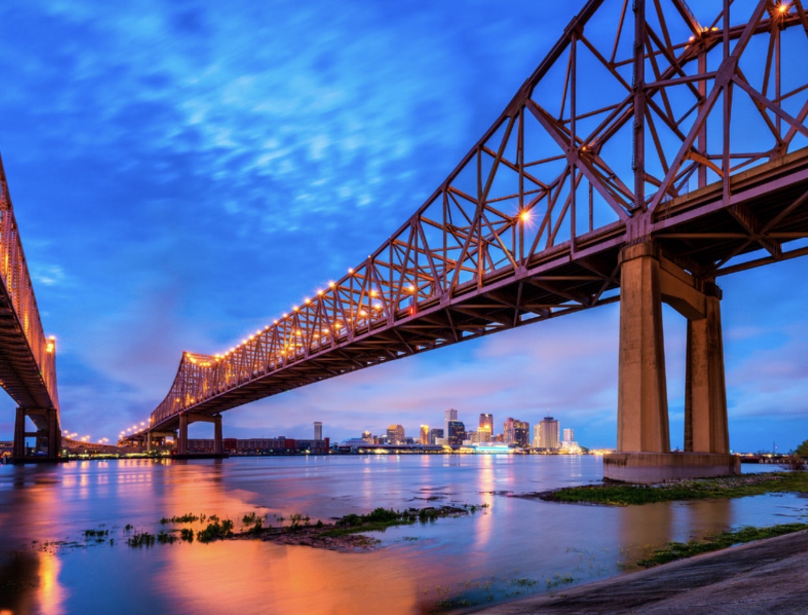 Bridge at dusk