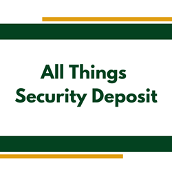 All Things Security Deposit