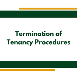 Termination of Tenancy Procedures