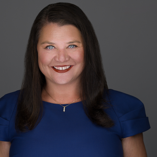 Professional headshot of OKCNP Chief Development Officer, Amy Curran
