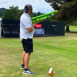 Golf Tournament Cannon Shot