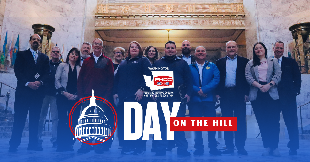️ Day on the Hill 2026 - Plumbing Heating Cooling Contractors of Washington