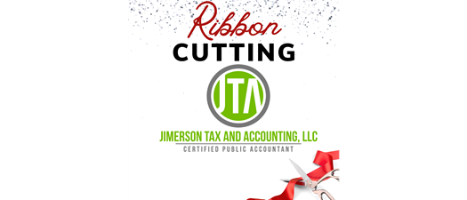 Ribbon Cutting - Jimerson Tax