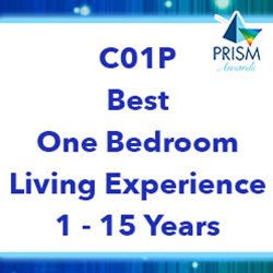 C01P Prism Best One Bedroom Living Experience 1 - 15 Years