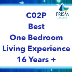 C02P Prism Best One Bedroom Living Experience 16 Years and Older