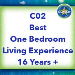 C02 Best One Bedroom Living Experience 16 Years and Older