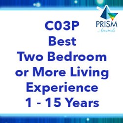 C03P Prism Best Two Bedroom Living Experience 1 - 15 Years