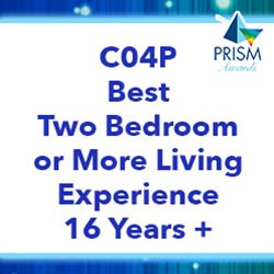 C04P Prism Best Two Bedroom Living Experience 16 Years and Older