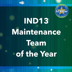 IND13 Maintenance Team of the Year