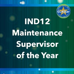 IND12 Maintenance Supervisor of the Year
