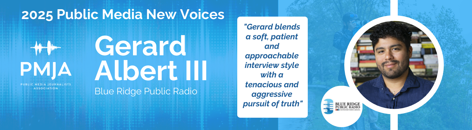 New Voices award - Gerard Albert III