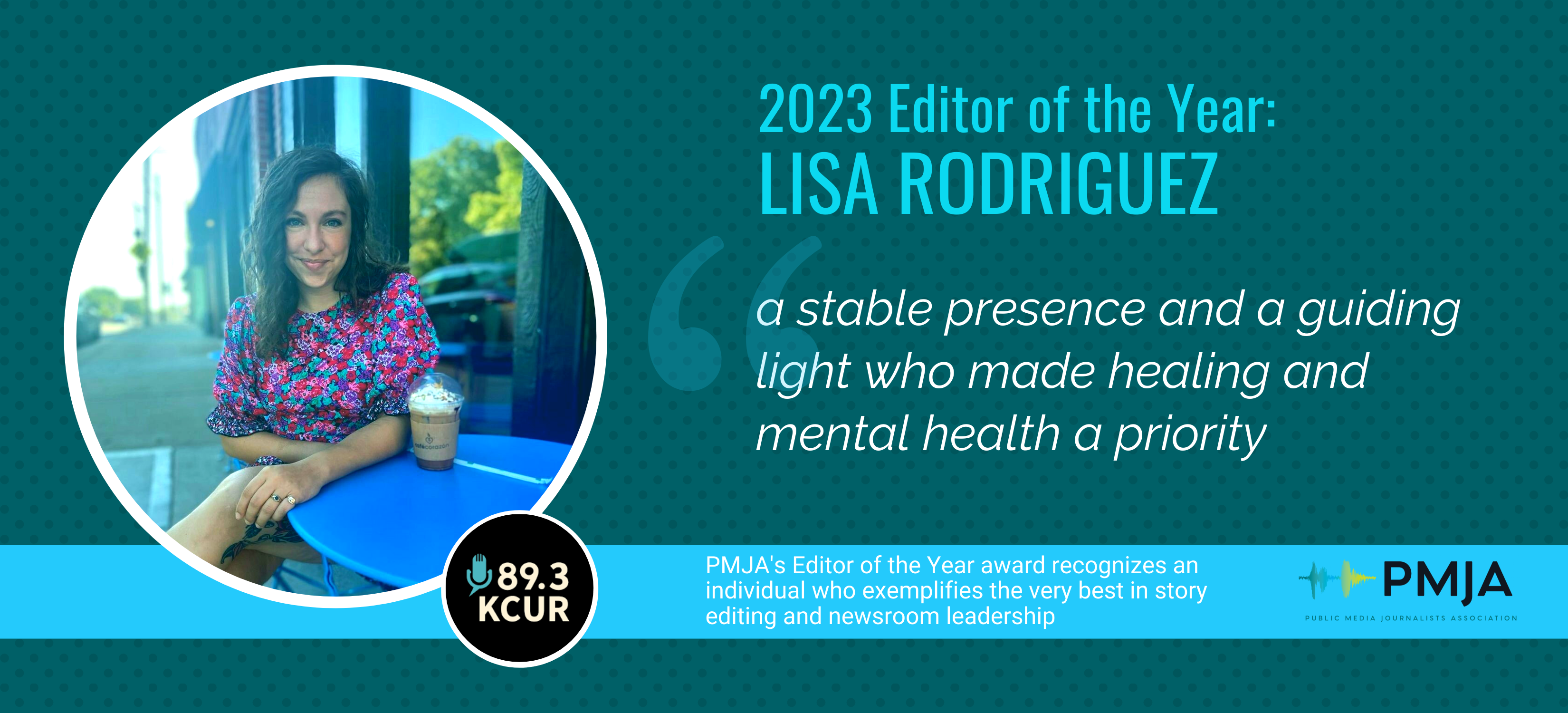 Lisa Rodriguez named Editor of the Year