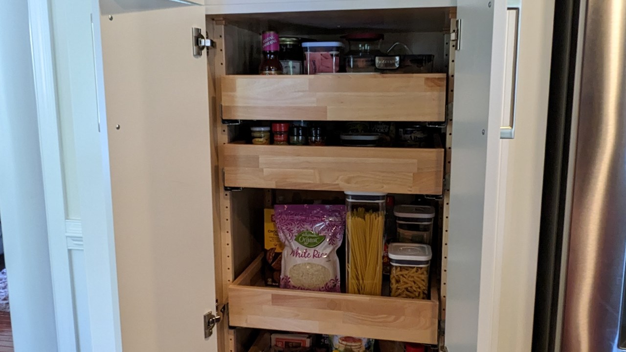 Pantry pull outs