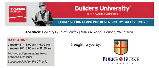 Builders University OSHA 10-HR Construction Industry Safety Course