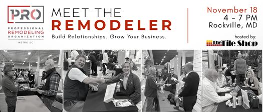 PRO Meet the Remodeler 2026 hosted by The Tile Shop