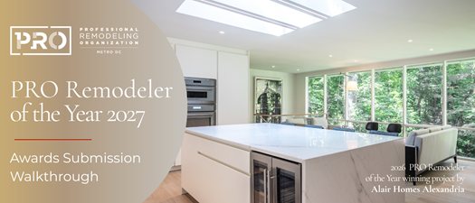 PRO Remodeler of the Year 2027 Awards Submission Walkthrough