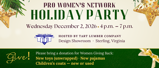 PRO Women's Network Holiday After Hours hosted by Tart Lumber