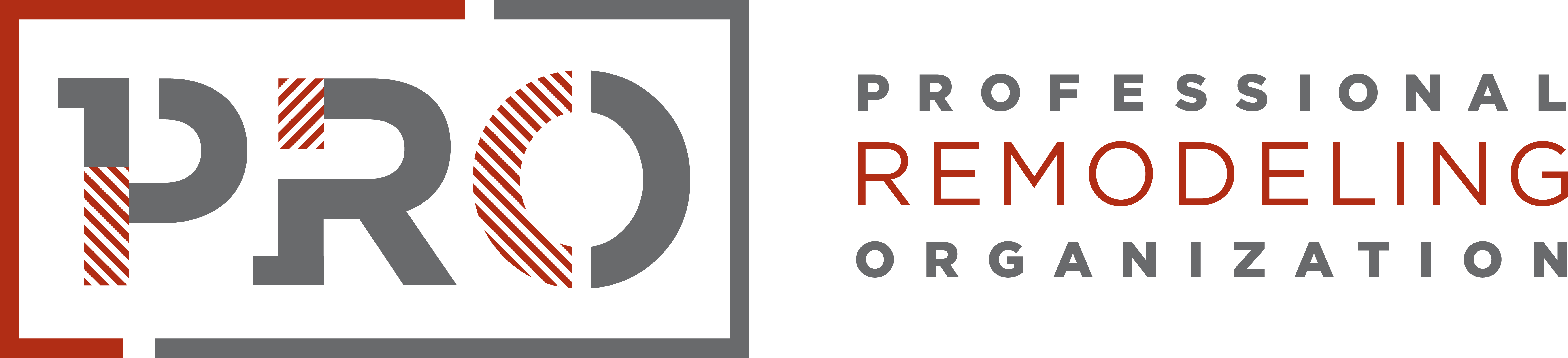 Professional Remodeling Organization Logo