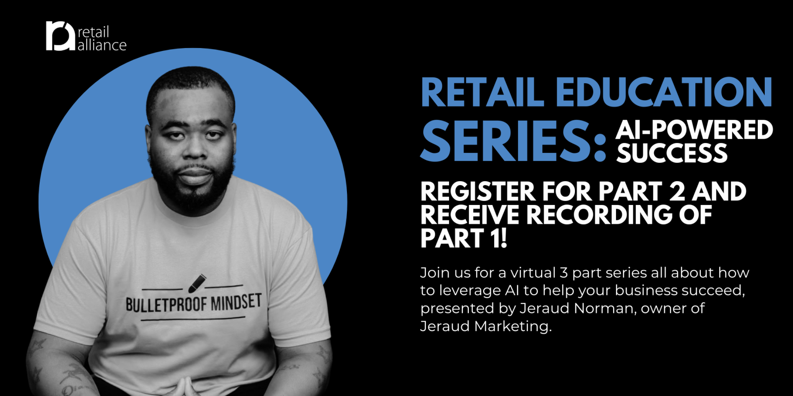 Cover image of Retail Education series about topic AI